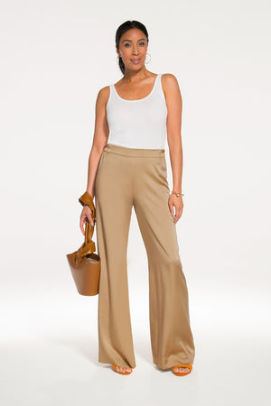 Rose Silk Pant