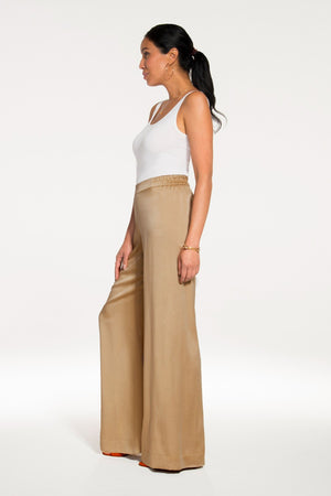 Rose Silk Pant